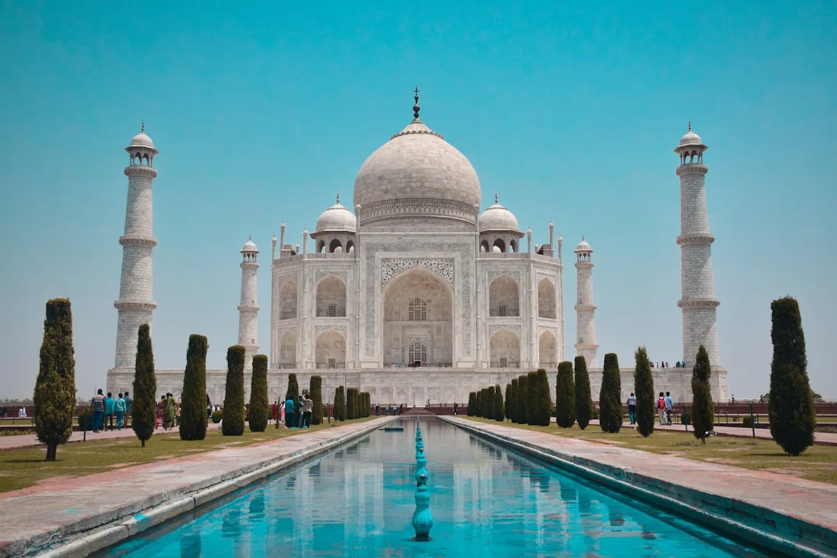 Taj Mahal at first light